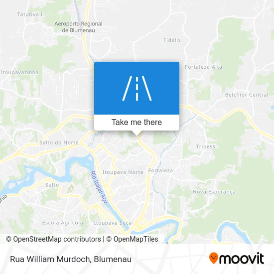 Rua William Murdoch map