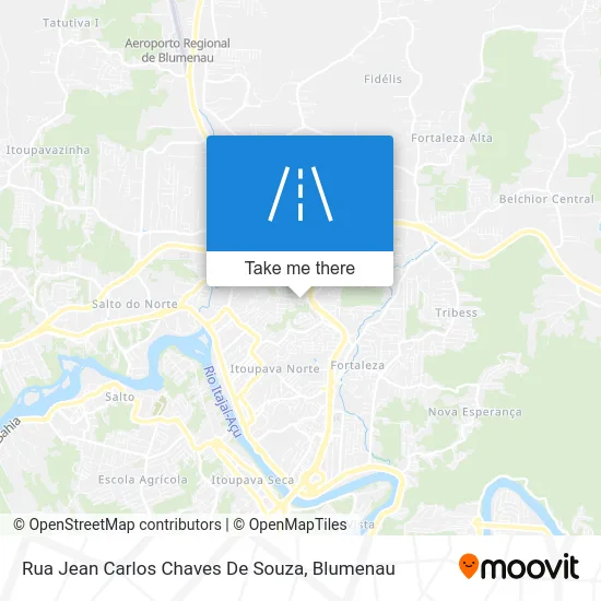 Rua Jean Carlos Chaves De Souza map