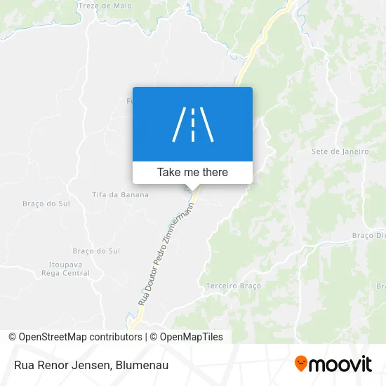 Rua Renor Jensen map