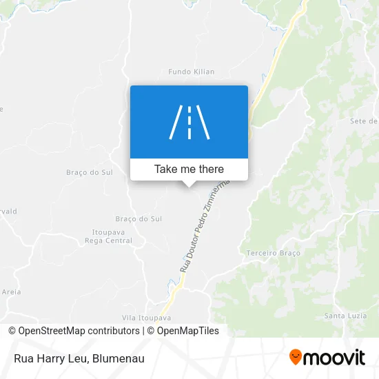 Rua Harry Leu map