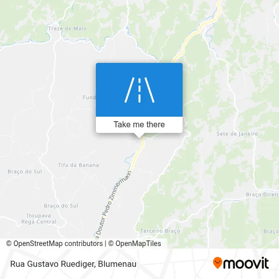 Rua Gustavo Ruediger map
