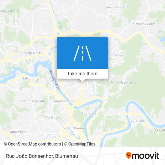 Rua João Bonsenhor map
