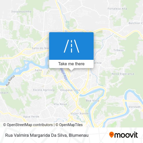 Rua Valmira Margarida Da Silva map