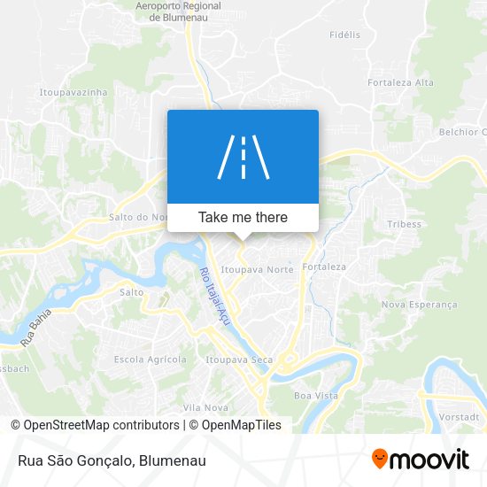 Rua São Gonçalo map