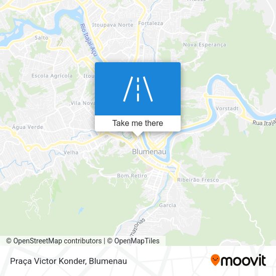 Praça Victor Konder map
