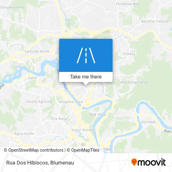 Rua Dos Hibiscos map