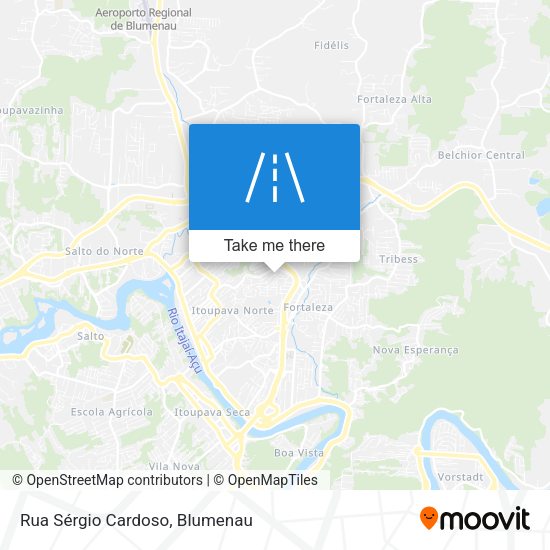 Rua Sérgio Cardoso map