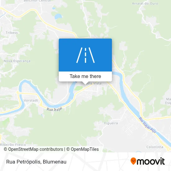 Rua Petrópolis map