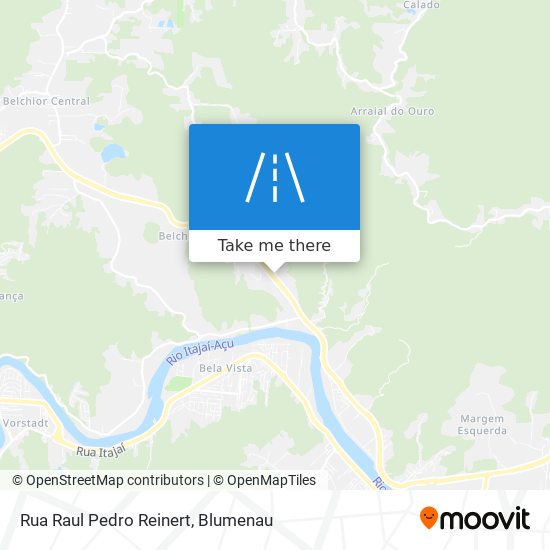 Rua Raul Pedro Reinert map