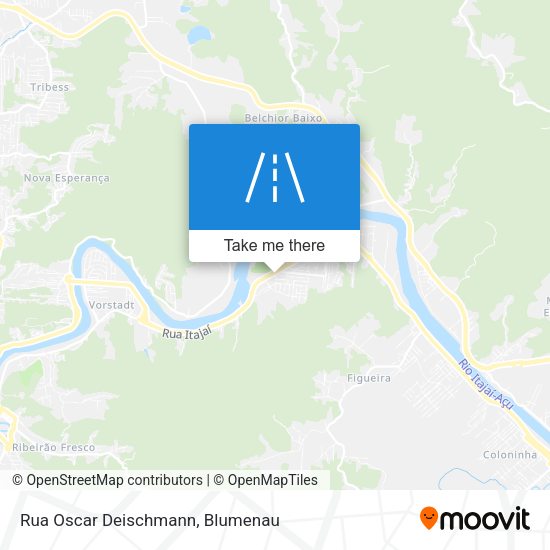 Rua Oscar Deischmann map