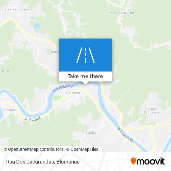 Rua Dos Jacarandás map