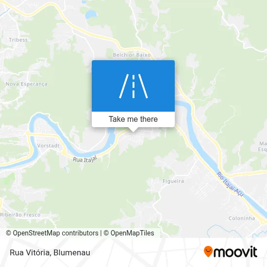 Rua Vitória map