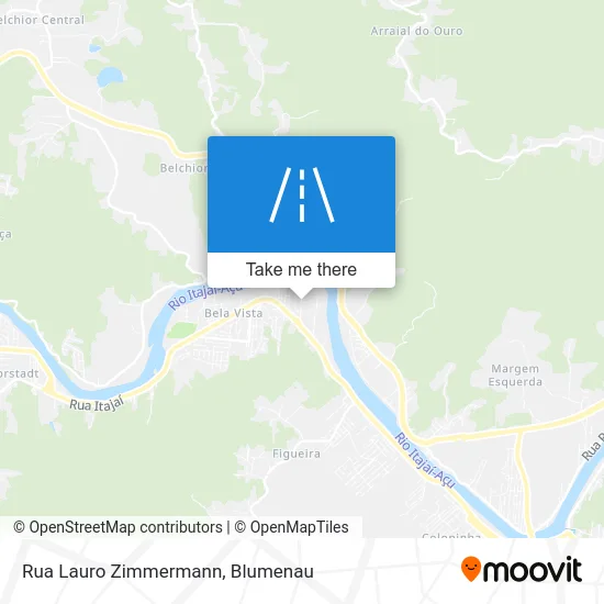 Rua Lauro Zimmermann map