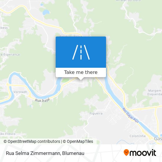 Rua Selma Zimmermann map
