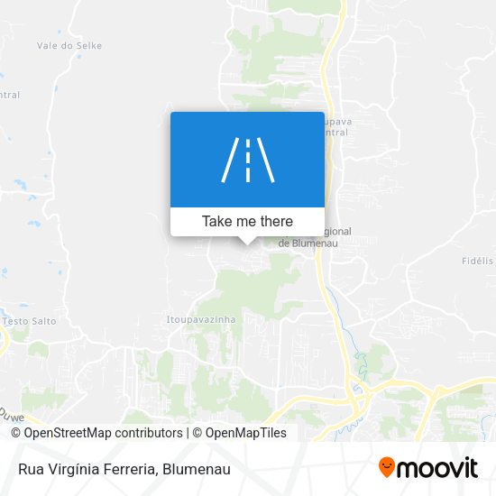 Rua Virgínia Ferreria map