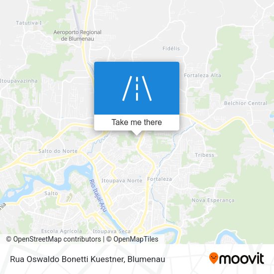 Rua Oswaldo Bonetti Kuestner map