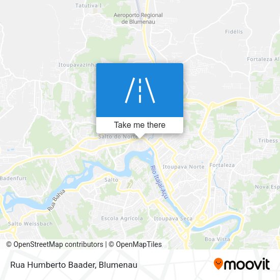 Rua Humberto Baader map