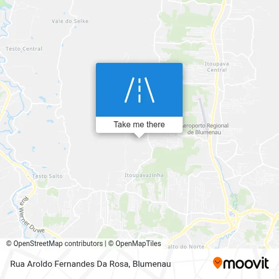 Rua Aroldo Fernandes Da Rosa map