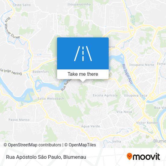 Rua Apóstolo São Paulo map