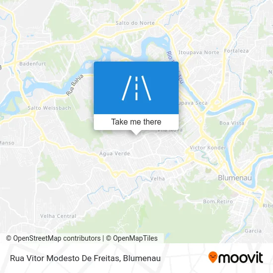 Rua Vitor Modesto De Freitas map