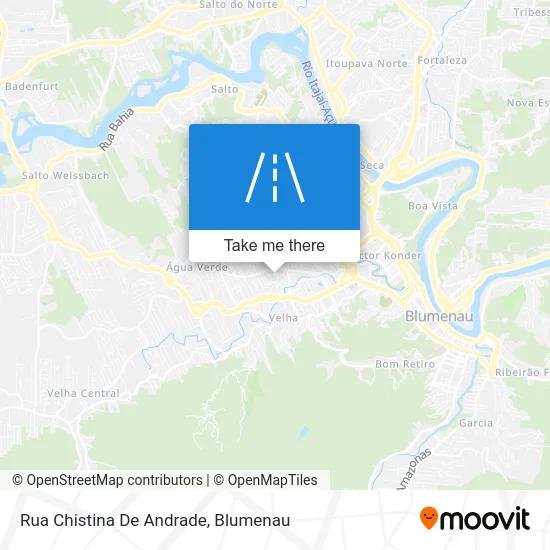 Rua Chistina De Andrade map