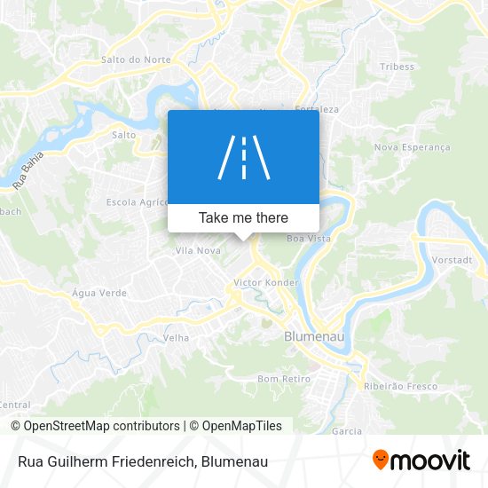 Rua Guilherm Friedenreich map