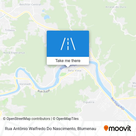 Rua Antônio Walfredo Do Nascimento map