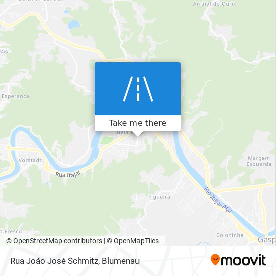 Rua João José Schmitz map