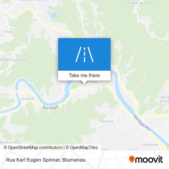Rua Karl Eugen Spinner map