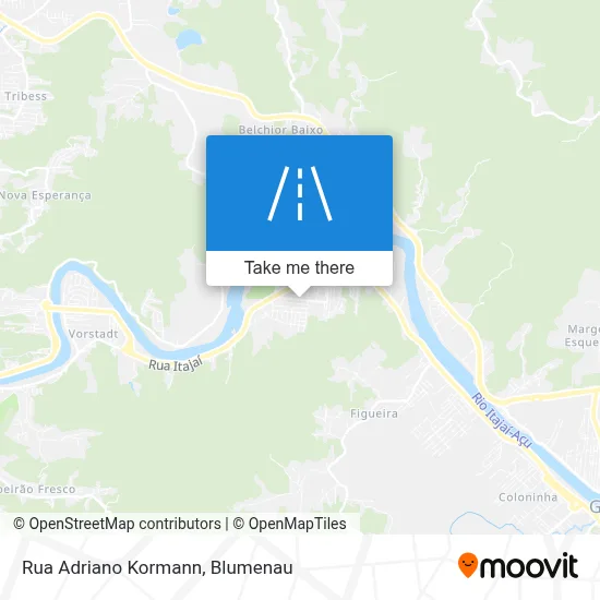 Rua Adriano Kormann map