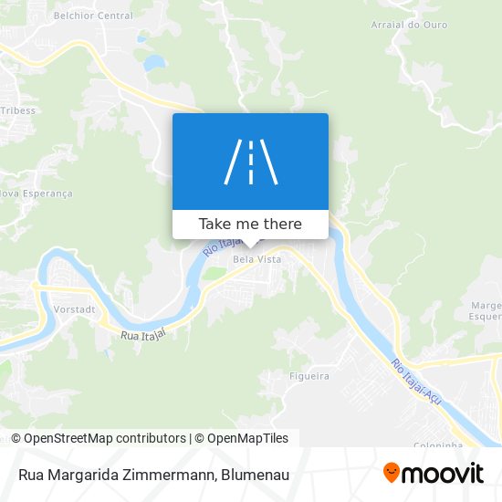 Rua Margarida Zimmermann map