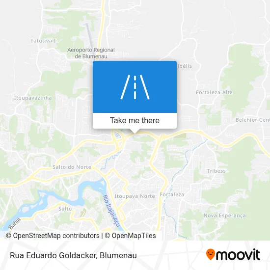 Rua Eduardo Goldacker map