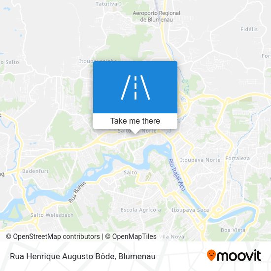 Rua Henrique Augusto Bôde map