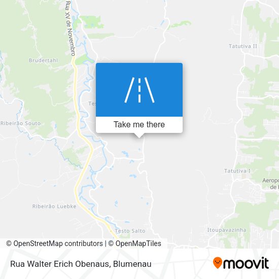 Rua Walter Erich Obenaus map
