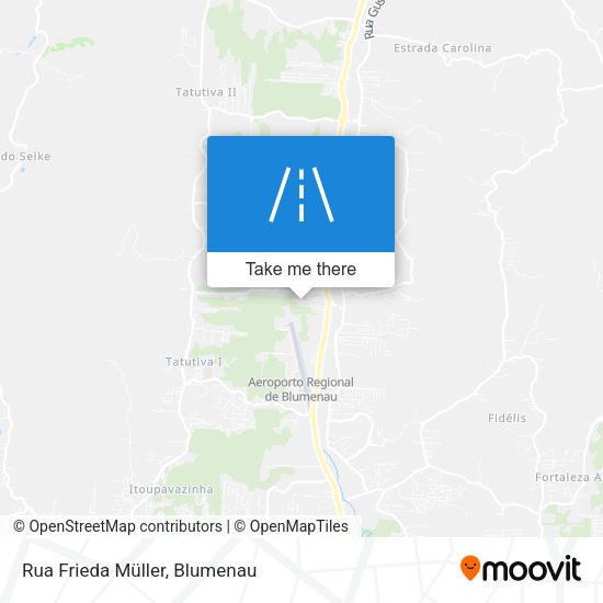 Rua Frieda Müller map