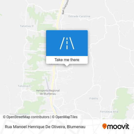 Rua Manoel Henrique De Oliveira map