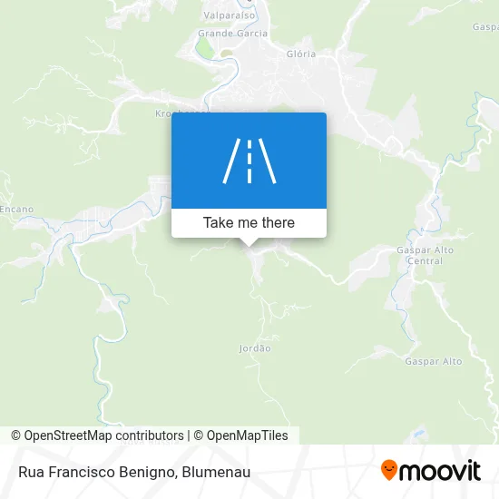 Rua Francisco Benigno map