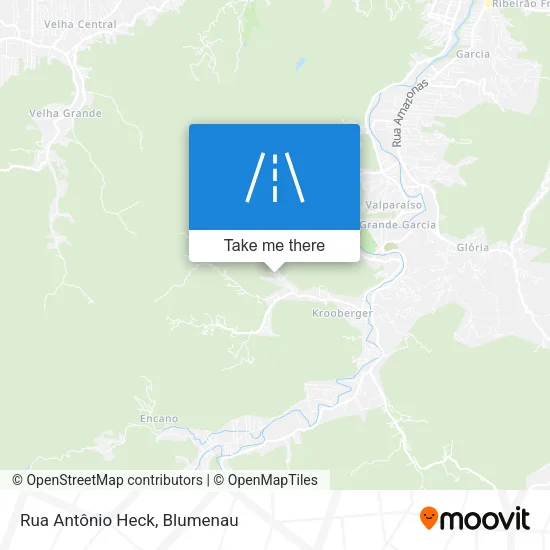 Rua Antônio Heck map