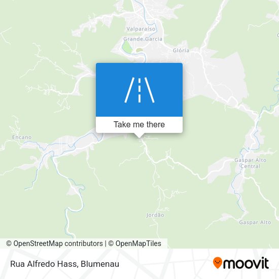 Rua Alfredo Hass map