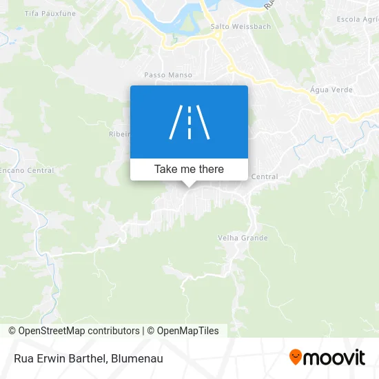 Rua Erwin Barthel map