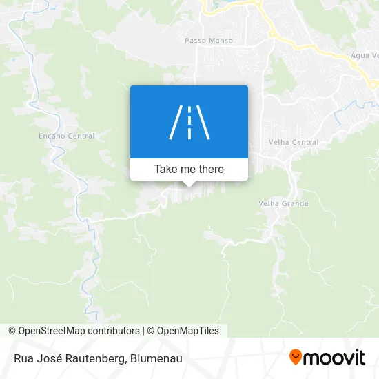 Rua José Rautenberg map
