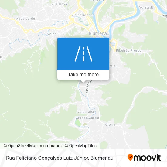 Rua Feliciano Gonçalves Luiz Júnior map