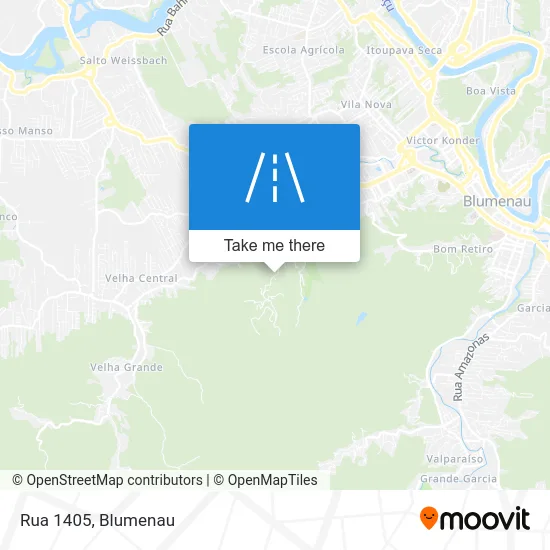 Rua 1405 map