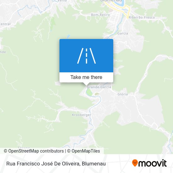 Rua Francisco José De Oliveira map