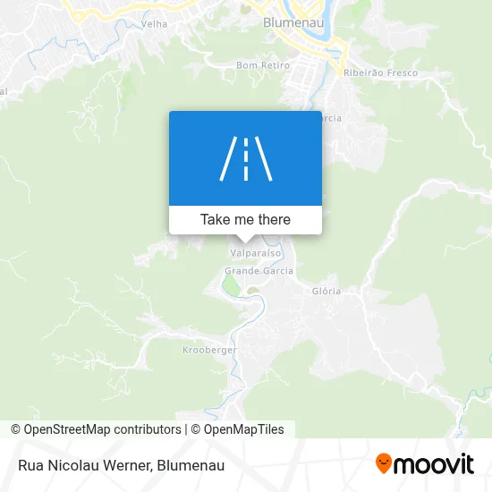 Rua Nicolau Werner map