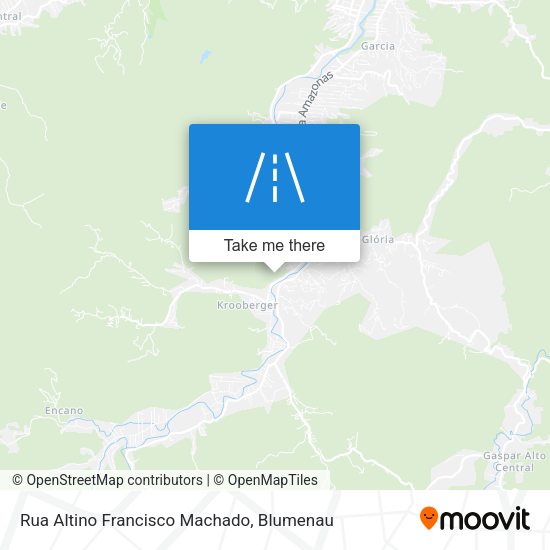 Rua Altino Francisco Machado map
