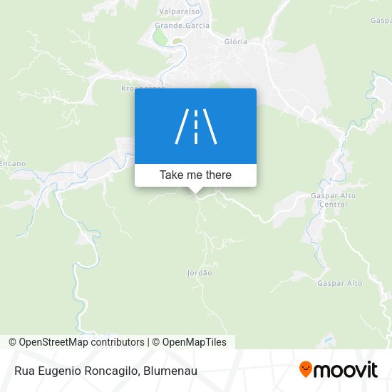 Rua Eugenio Roncagilo map