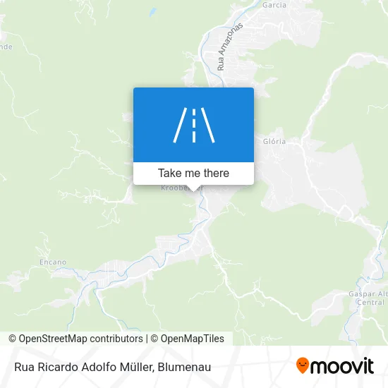 Rua Ricardo Adolfo Müller map
