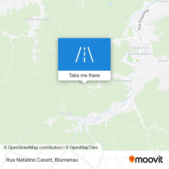 Rua Natalino Casett map