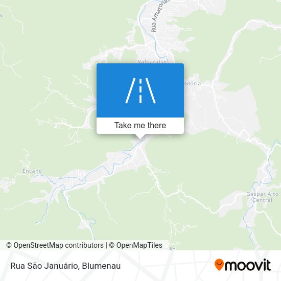 Rua São Januário map